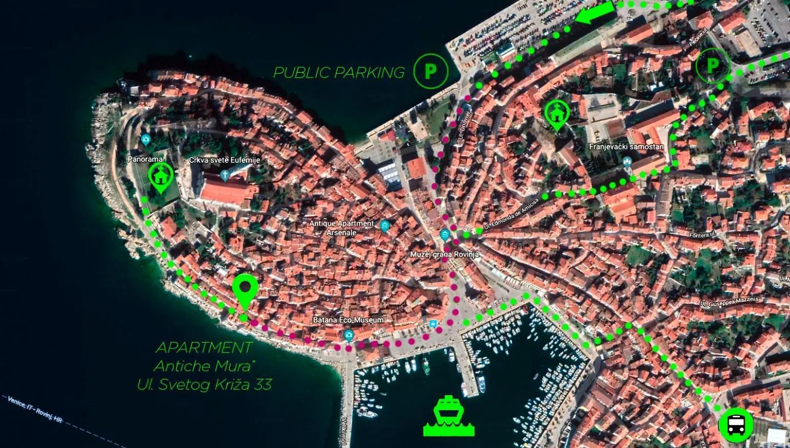 Apartament Antiche Mura Rovinj